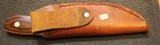 Custom Fixed Blade Knife with Sheath.RW logo. Unknown who that is - 4 of 25