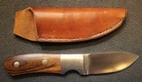 Custom Fixed Blade Knife with Sheath.RW logo. Unknown who that is - 2 of 25