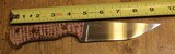 Daniel Rohde of Rohde Edge.Custom Camp Knife w NO Sheath - 2 of 25