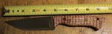 Daniel Rohde of Rohde Edge.Custom Camp Knife w NO Sheath - 1 of 25