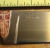 Daniel Rohde of Rohde Edge.Custom Camp Knife w NO Sheath - 3 of 25