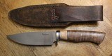 Robert Erickson 6" Hunter Custom Knife with Sheath - 1 of 25