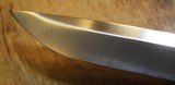Todorov Drop Point Hunter Turkish Walnut Custom Knife w Sheath - 14 of 25
