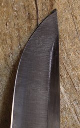 Todorov Drop Point Hunter Turkish Walnut Custom Knife w Sheath - 22 of 25