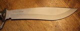 Treeman Knives Combat Machete D-Guard Knife Micarta (12" Mag Silver) - 8 of 25