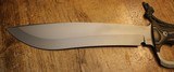 Treeman Knives Combat Machete D-Guard Knife Micarta (12" Mag Silver) - 4 of 25