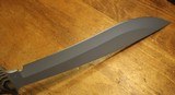 Treeman Knives Combat Machete D-Guard Knife Micarta (12" Mag Silver) - 20 of 25