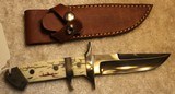 Timothy K or TK Steingass Upatriot Subhilt Chute Knife with Sheath - 2 of 25