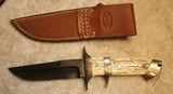 Timothy K or TK Steingass Upatriot Subhilt Chute Knife with Sheath - 1 of 25
