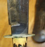 Original Bowie Knife by E.C. Solingen Germany 443USED - 21 of 25