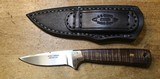 Alan Warren EDC Fixed Blade Knife w Custom Sheath - 1 of 25