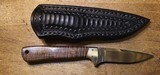 Alan Warren EDC Fixed Blade Knife w Custom Sheath - 2 of 25