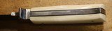 Jim Craig Damascus Fixed Blade w Bone Handle w Sheath Custom Knife - 20 of 25