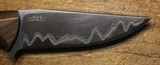 Burt Foster "Personal Carry" w Polished English Walnut Handle w Sheath Custom Knife - 6 of 25