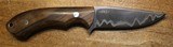 Burt Foster "Personal Carry" w Polished English Walnut Handle w Sheath Custom Knife - 5 of 25