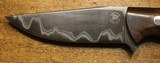 Burt Foster "Personal Carry" w Polished English Walnut Handle w Sheath Custom Knife - 8 of 25