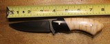 Jim Lyles' Son Knife #5 w Sheath Custom Fixed Blade - 3 of 25
