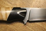 Jim Lyles' Son Knife #5 w Sheath Custom Fixed Blade - 19 of 25