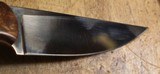 Carl Colson Fighter Skinner Custom Fixed Blade Knife, Arizona Ironwood w Sheath - 12 of 25