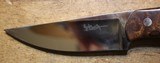 Carl Colson Fighter Skinner Custom Fixed Blade Knife, Arizona Ironwood w Sheath - 9 of 25