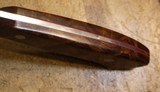 Carl Colson Fighter Skinner Custom Fixed Blade Knife, Arizona Ironwood w Sheath - 18 of 25