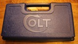 Factory Colt 1911 Blue Plastic Box EMPTY Modern - 1 of 8
