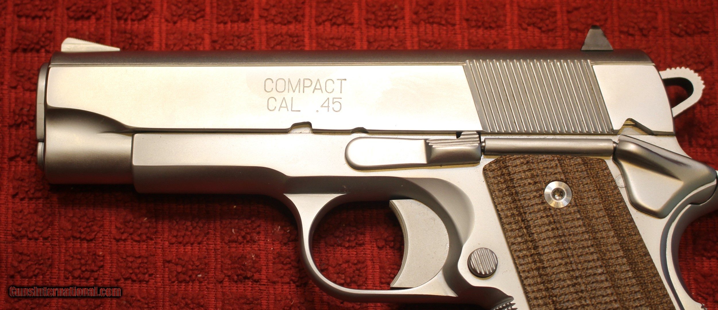 Cogan Custom Springfield Compact 1911 45acp Hard Chrome Accurate ...