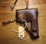 Makarov Holster Brown with Lanyard and Cleaning Rod
