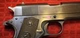 Colt 1911 45 acp Pre 70 Commercial Semi Pistol SN shows to be a 1969 Manufacture - 3 of 25