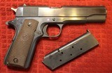 Colt 1911 Pre 70 Commercial 45 acp serial number 30189X-C a 1966 Manufacture.   - 1 of 25