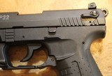 Walther P22 22LR Rimfire Pistol with Walther Laser - 8 of 25
