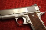 Evolution Armory Full Custom Colt 1911 45 ACP Series 80 Matte Silver ION BOND Semi Pistol  - 7 of 25