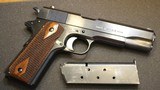 Colt 1911 WW1 WWI Model BLACK OXIDE FINISH 1918 Model 45 ACP - 7 of 25