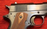 Colt 1911 WW1 Model BLACK OXIDE FINISH 1918 Model 45 ACP with NO Magazines - 4 of 25