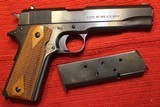 Colt 1911 WW1 Model BLACK OXIDE FINISH 1918 Model 45 ACP with all accessories - 5 of 25