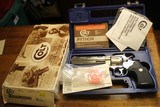 Colt 357 Magnum Python 6" Stainless Double-Action Revolver w Matching Box 1993 Year of Manufacture - 1 of 25