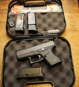 Glock 43 9mm w Custom Features of NP3 Barrel and Internals, Night Sights, Glock Striker Control Device,