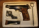 Norinco (Walther TT Copy) Olympia 22LR Pistol w Box, two Magzine, Paperwork, Barrelweight - 2 of 25