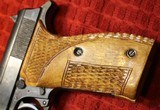 Norinco (Walther TT Copy) Olympia 22LR Pistol w Box, two Magzine, Paperwork, Barrelweight - 6 of 25