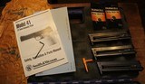 SOLD Smith & Wesson Model 41 Semi-Auto PistolProduct Code 130510 w 3 magazines, Tasco Red Dot - 4 of 25