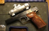 SOLD Smith & Wesson Model 41 Semi-Auto PistolProduct Code 130510 w 3 magazines, Tasco Red Dot - 3 of 25