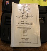 Marvel Conversion Kit Fixed Barrel with Adjustable Sights 1911 Government 22 Long Rifle Matte - 3 of 25