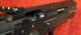 CZ 75 Frame Kit with a CZ Kadet II 22 LR Conversion Mounted on it. - 16 of 25
