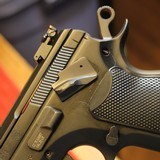 CZ 75 Frame Kit with a CZ Kadet II 22 LR Conversion Mounted on it. - 25 of 25