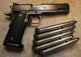 STI Trojan  5.0-1911 9mm Semi Pistol with 5 Tripp magazines with custom upgrades - 1 of 25