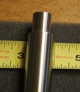 Volquartsen Stainless Muzzle Weighted 22 LR Barrel for a Ruger 10/22.
16.5