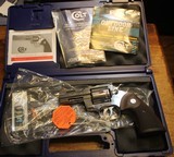Colt Python 3" Barrel 357 Magnum Stainless Steel Revolver.NEW Model Not Vintage