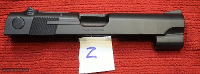 Early Model Smith and Wesson S&W 39 59 9mm Slide Black Cerakoted Complete NO Barrel