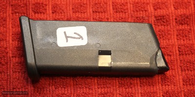 Glock 43 9mm 6-Round Factory or OEM Magazine