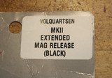 Volquartsen Extended Magazine Release for Ruger MKII, Black  - 2 of 6